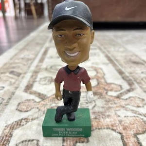 Vintage Tiger Woods Bobble Head 2001 Masters Tournament Tiger Slam Upper Deck - Picture 1 of 7