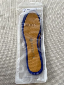 Rothy’s NWT Gold & Blue The Flat Replacement Insoles Women’s 9 - Picture 1 of 4