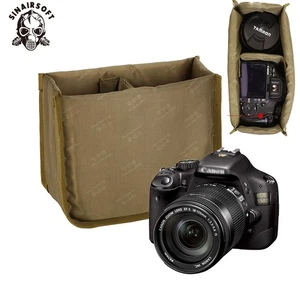 for mat DSLR insert Camera Bag With Lens storage partition Protective Bag - Picture 1 of 12
