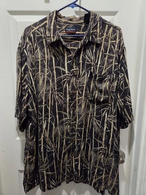 Vintage OP Ocean Pacific Hawaiian Button Down Shirt 100% Men 2XLT - Image 1 of 4