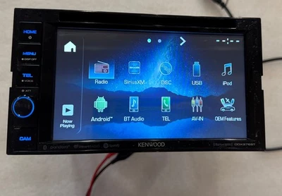 KENWOOD DDX376BT Pantalla Táctil Bluetooth Auto Audio Apple Android Play Radio Usb Foto 1 de 4