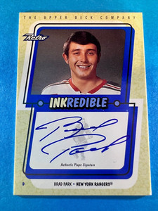 1999-00 Upper Deck Retro Inkredible Brad Park