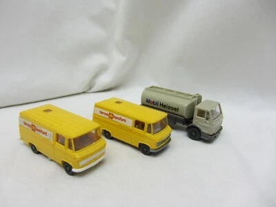 Wiking HO Scale Mercedes Benz Heating Oil Trucks Vans U Pick - Image 1 of 4