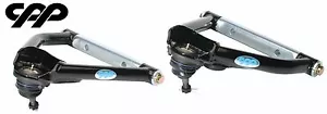 63-72 CHEVY C10 FRONT UPPER BLACK CONTROL ARMS WITH 73-87 BALL JOINTS - Picture 1 of 6