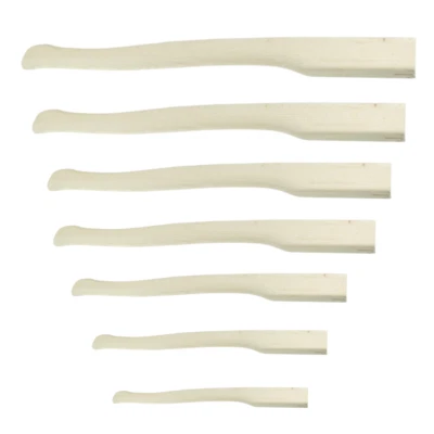 36-90 cm Axtstiel Ersatzstiel Ersatzstiele Stiel  Kuhfußform Längenauswal Buche - Bild 1 von 4