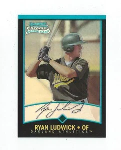 2001 Bowman Chrome #172 Ryan Ludwick RC Rookie A's Cardinals - Picture 1 of 1