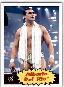 2012 Topps Heritage WWE #3 Alberto Del Rio - Picture 1 of 2