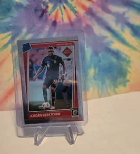 2020 - 2021 Donruss Soccer Optic Rated Rookie Jordan Siebatcheu RC United States - Picture 1 of 2