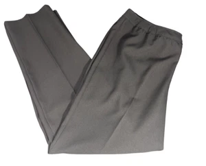 Bend Over Women's NWT Elastic Waist Dress Pants Gray Size 24T Polyester - Picture 1 of 7