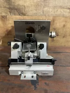 Leica Cryostat 2800N Frigocut Microtome Blade Head Full Assembly, Part # 2040 - Picture 1 of 17