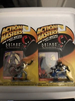 Batman & Catwoman La Serie Animada Die Cast Metal Set De 2 Sellados 1994 Kenner Foto 1 de 4