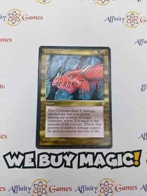 MTG | Fire Covenant | Ice Age | Regular | Heavily Played | English - Image 1 of 2