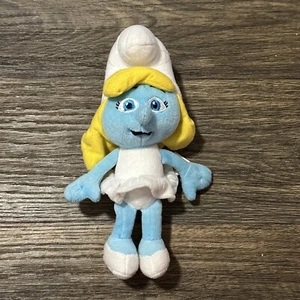 Vintage 80' The Smurfs Smurfette Plush Stuffed Animal Toy - Picture 1 of 19