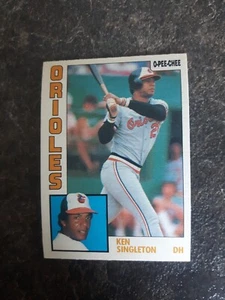 1984 O-Pee-Chee Base Ken Singleton Card# 165 - Picture 1 of 2