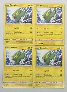 POKEMON TCG LOST ORIGIN Electrike x4 4x Juego Común #054/196 Paquete Nuevo Casi Nuevo! - Imagen 1 de 1