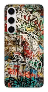 Coque en silicone imprimée compatible Samsung Galaxy S24 Graffiti 1 - Photo 1 sur 3