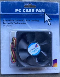 StarTech FAN8X25TX3L 80x25mm Ball Bearing Quiet Computer Case Fan w/ TX3 - Picture 1 of 2