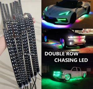 JHB 4FT DOUBLE ROW CHASING LED Underglow Wheel LED Strips Light (NO Controller) - Bild 1 von 1