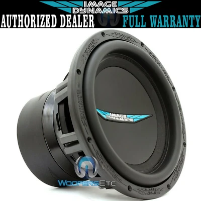 IMAGE DYNAMICS IDMAX10 V.4 D4 PRO 10" DUAL 4-OHM 1800W MAX SUBWOOFER SPEAKER NEW - Image 1 of 4