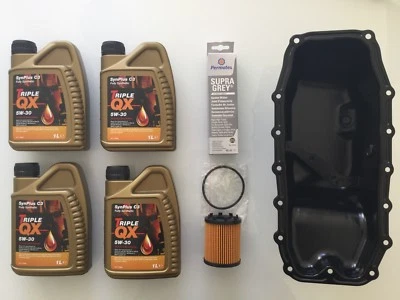 FITS CHEVROLET AVEO 2011-2015 1.3 DIESEL, ENGINE OIL SUMP PAN KIT INCL OIL - Image 1 of 2