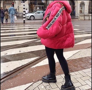 pink puffer jacket zara