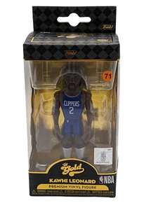 KAWHI LEONARD - Los Angeles Clippers Funko Gold Premium Vinyl NBA 5" Figure NEW - Picture 1 of 11