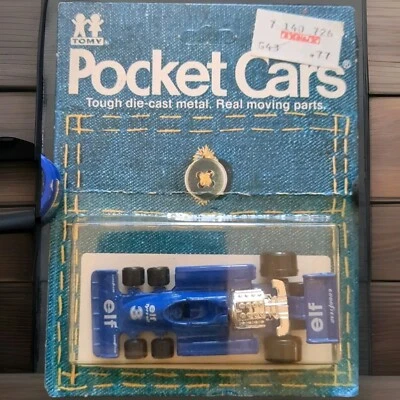 Tomy Pocket Cars Japón 1982 Fórmula 1 - Elfo - Buen año #3 - Tyrrell Diecast Foto 1 de 3