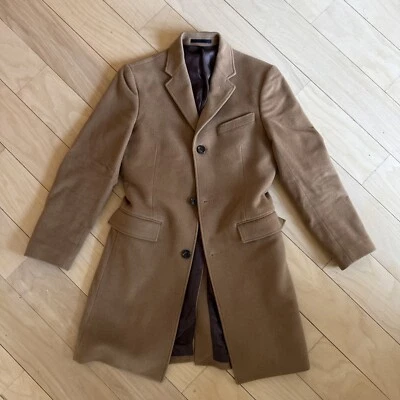 J. Crew Ludlow Wool/Cashmere Brown Top Coat Size 34S - Image 1 of 4