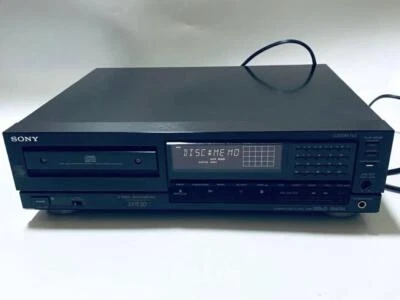 Sony CDP-337ESD CD Player Audio Stereo Compact Disc Color Black Used Item - Image 1 of 4