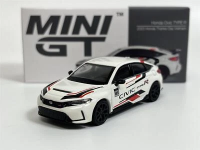 Honda Civic Type R 2023 Honda Grazie Giorno Vietnam 1:64 Mini GT MGT00626L - Immagine 1 di 4