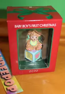 American Greetings Baby Boy's First Christmas 2002 Ornament AXOR-002H - Picture 1 of 4