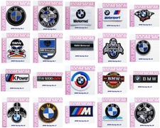 BMW Motorsport Racing Car Motorrad Iron on Patch Embroidered Racing DIY T-shirt 