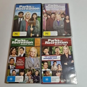 Parks And Recreation : The Complete Seasons 1,2,3,4 (DVD, 2009) Region 4 - Picture 1 of 23