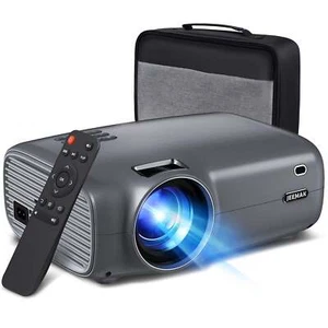 Jeemak 1080P Desktop Projektor 5000Lms LED HDMI Heimkino Beamer &TV Stick Laptop - Bild 1 von 8