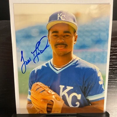 Autógrafo fotográfico assinado por Tom Gordon Flash 8x10 AUTO PHILLIES ROYALS YANKEES - Imagem 1 de 2