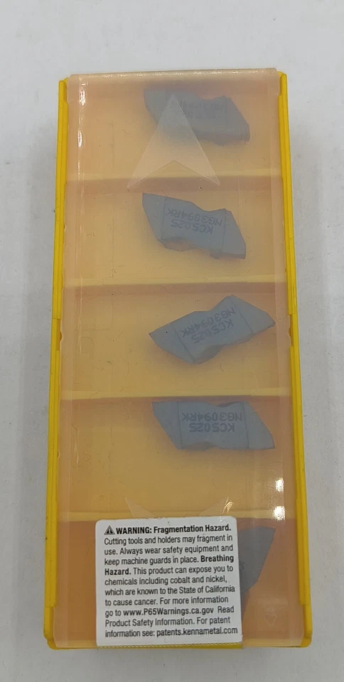 KENNAMETAL NG3062RK KC5010 Grooving Blade 10PCS CARBIDE INSERTS - Image 1 of 1