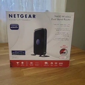 Netgear N600 Wi-Fi Router Wireless Dual Band Router WNDR3400 FOR PARTS ONLY - Picture 1 of 6