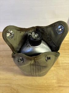 Vintage US Army Military Metal TIG Welded Aluminum Water Canteen made in Japan - Picture 1 of 9