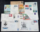 POSTAL COVERS HMS VICTORY 9 X COVERS P/CARDS POSTED ON BOARD OR ADDRESSED TO