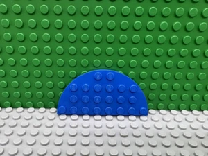 Lego 1 Blue 4x8 half curved plate base NEW - Picture 1 of 1
