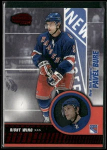 Pavel Bure 2003-04 Pacific Invincible Red #64 #/850 - New York Rangers - Imagen 1 de 2