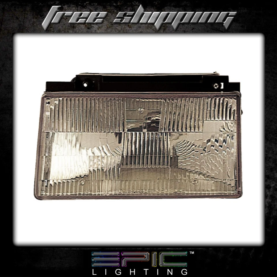 Fits 1988-91 Ford Tempo Mercury Topaz Headlights Headlamps Right Passenger Only - Image 1 of 1