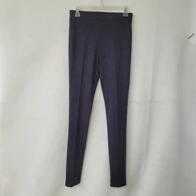 W by Worth Pant Women S Charcoal Grey Ponte Knit Stretch Legging Elastic Waist - Image 1 of 4