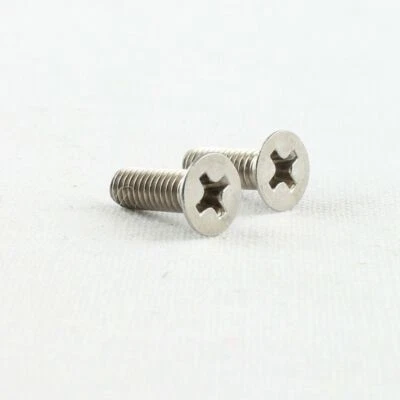 KAWASAKI ACERO INOXIDABLE FRENO/EMBRAGUE CILINDRO MAESTRO CUBIERTA TORNILLOS JUEGO (2) Foto 1 de 4