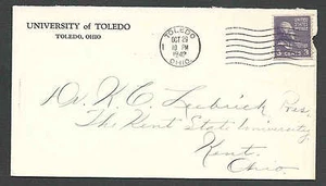 DATED 1942 COVER TOLEDO OH UNIVERSITY OF TOLEDO - Picture 1 of 1