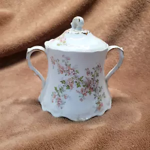 Homer Laughlin Hudson Zuckerdose mit Deckel Floral Selten Vintage Made in USA - Bild 1 von 20