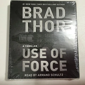 Audiobook CD Audio Set,BRAD THOR - USE OF FORCE ABRIDGED (AB-394) - Picture 1 of 2