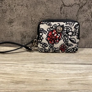 Coach Poppy floral wristlet wallet - Picture 1 of 13
