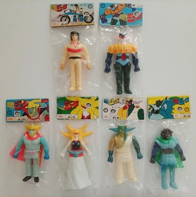 JEEG ROBOT Kotetsu Steel Jeeg # Collezione Completa Sofubi Vinyl - TOEI Onda - Immagine 1 di 4