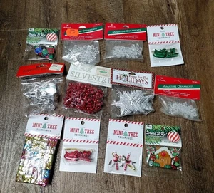 Mini Tree Christmas Ornaments Bundle - Picture 1 of 3